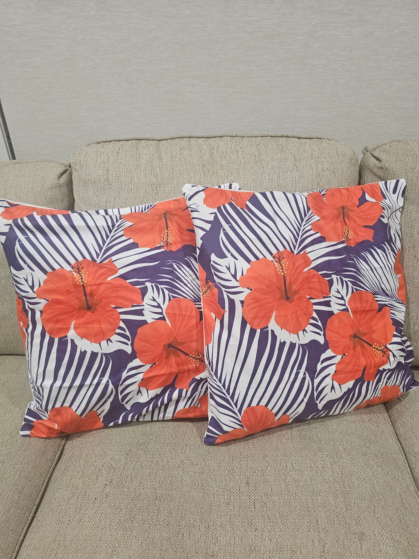 Island style cushion covers