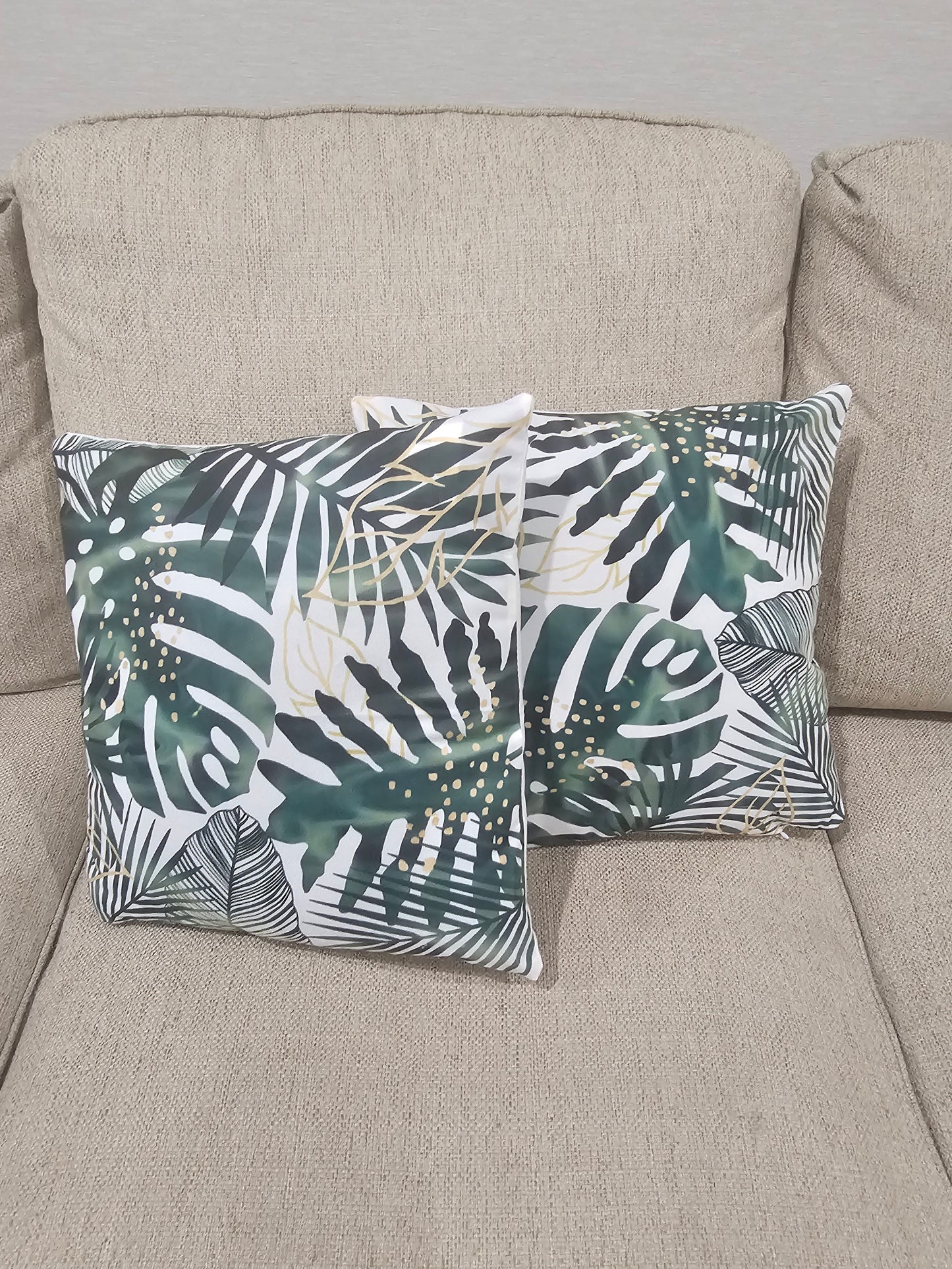 Island style cushion covers